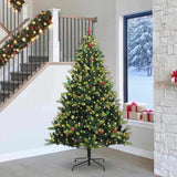 Kunstkerstboom Met Scharnier 150 Leds Groen Pvc En Pe