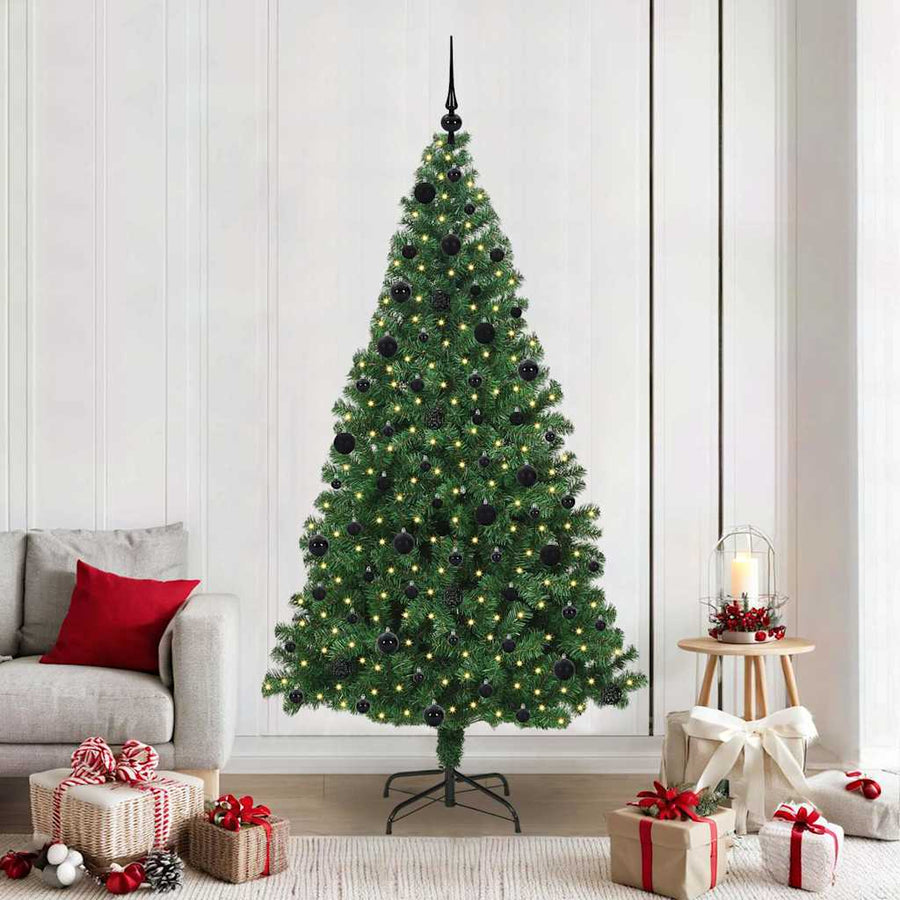 Kunstkerstboom Pvc En Staal En Kunststof