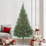 Kunstmatig Voorverlicht Kerstboom Met 300 Led Pvc Groen