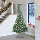 Kunstmatig Voorverlicht Kerstboom Met 300 Led Pvc Groen