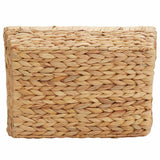 Opslagmanden 2 Pcs Naturel 38 X 28 X 15 Cm Waterhyacint