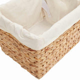 Opslagmanden 3 Pcs Naturel Waterhyacint
