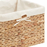 Opslagmanden 3 Pcs Naturel Waterhyacint