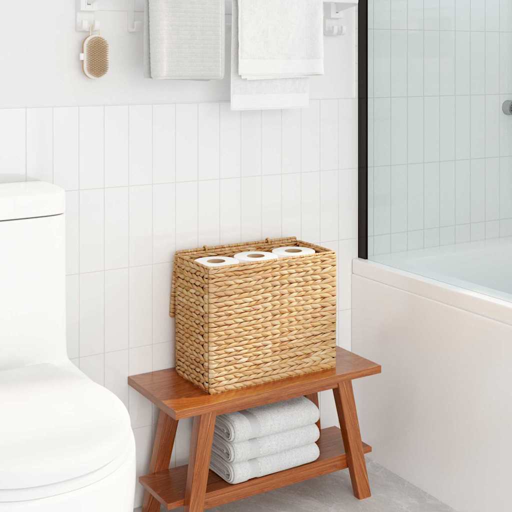 Toiletrolhouder Naturel 36 X 18 X 31 Cm Waterhyacint