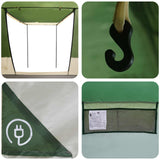 Partytent 10-Persoons 185T Polyester Met Pu Coating