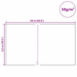 Vorstbescherming Plantvlies 20 X 3,2 M Niet-Geweven Stof