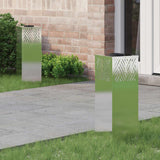 Solar Led Pad Licht 2 Pcs Brons