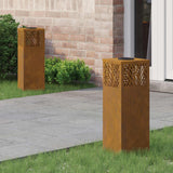 Solar Led Pad Licht 2 Pcs Brons