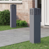 Solar Led Pad Licht 2 Pcs Brons