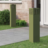 Solar Led Pad Licht 2 Pcs Brons