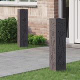 Solar Led Pad Licht 2 Pcs Roestig