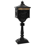 Staande Brievenbus Vintage Stijl Roestbestendig Aluminium