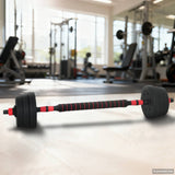 4-In-1 Dumbbell Barbell Kettlebell Set
