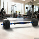 4-In-1 Dumbbell Barbell Kettlebell Set