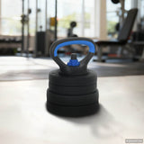 4-In-1 Dumbbell Barbell Kettlebell Set