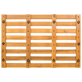 Badmat Effen Bruin 100 X 53 Cm Hout