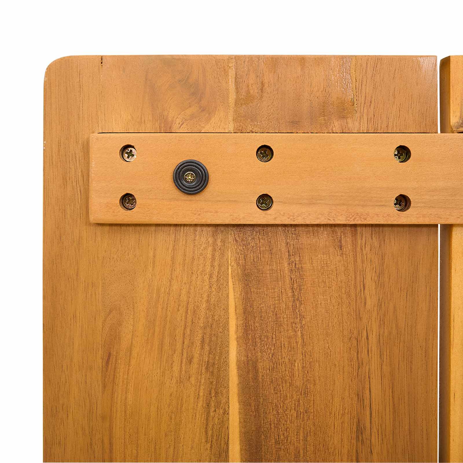 Badmat Effen Bruin Hout