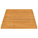 Badmat Effen Bruin Hout