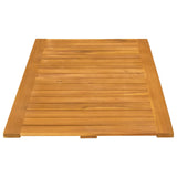 Badmat Effen Bruin Hout