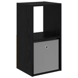 Nachtkastje Met Lade 35 X 32 X 68,5 Cm Bewerkt Hout