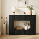 Wandtafel Gestreept Geconstrueerd Hout