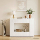 Wandtafel Gestreept Geconstrueerd Hout