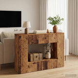 Wandtafel Gestreept Geconstrueerd Hout