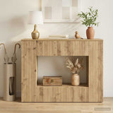 Wandtafel Gestreept Geconstrueerd Hout