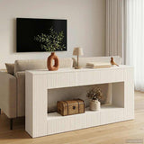 Wandtafel Gestreept Geconstrueerd Hout
