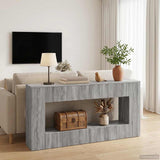 Wandtafel Gestreept Geconstrueerd Hout