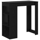 Bartafel Met Plank 102 X 50 X 103,5 Cm Bewerkt Hout