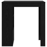 Bartafel Met Plank 102 X 50 X 103,5 Cm Bewerkt Hout