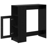 Bartafel Met Plank 101 X 40 X 103,5 Cm Bewerkt Hout