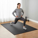 Sportbeschermmat Zwart 243 X 152 X 0,6 Cm Hoogwaardige Pvc
