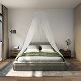 Klamboe Voor Bed 3 Pcs 156 Mesh ⌀56 X 220 Cm Polyester