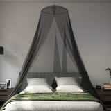 Klamboe Voor Bed 3 Pcs 156 Mesh ⌀56 X 220 Cm Polyester
