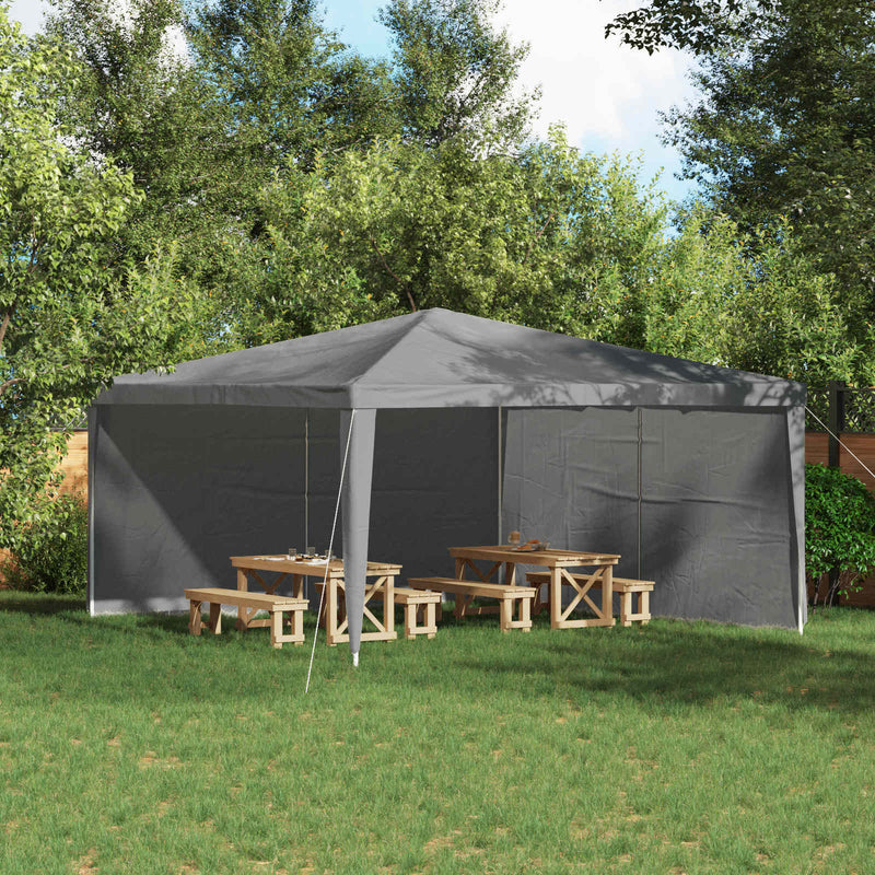 Party Tent Zijwand 2 Pcs Pe En Staal