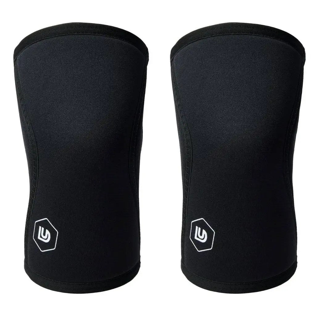 Knee Sleeves 7Mm Zwart | Doubleunders