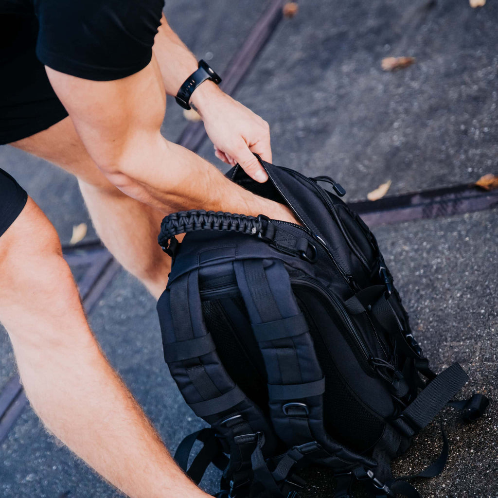 Tactical Bag Zwart 30L | Doubleunders