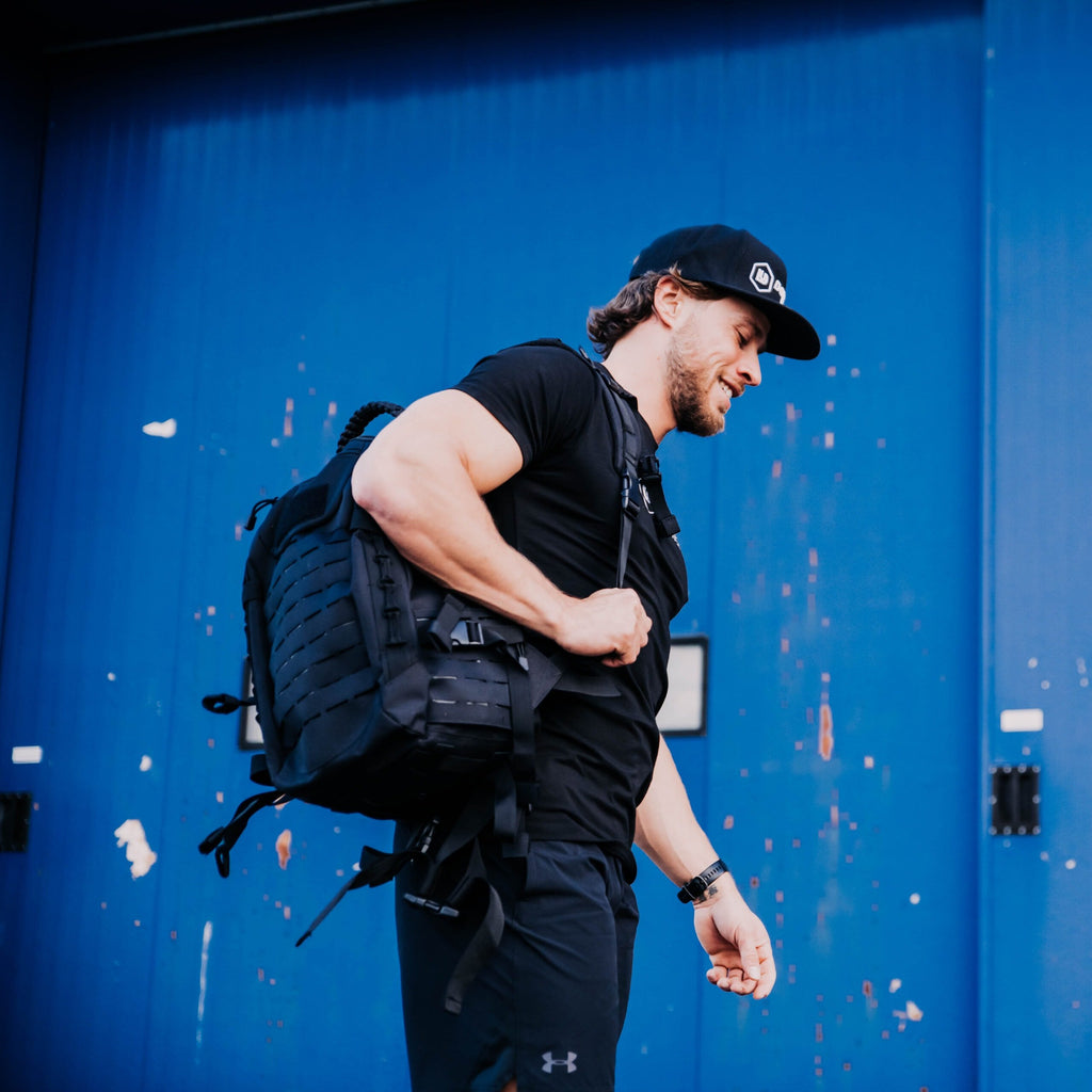 Tactical Bag Zwart 30L | Doubleunders