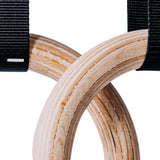 Houten Gym Ringen